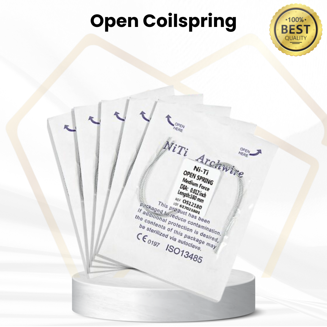Open Coil Spring | Medium Force | 2pc/pack