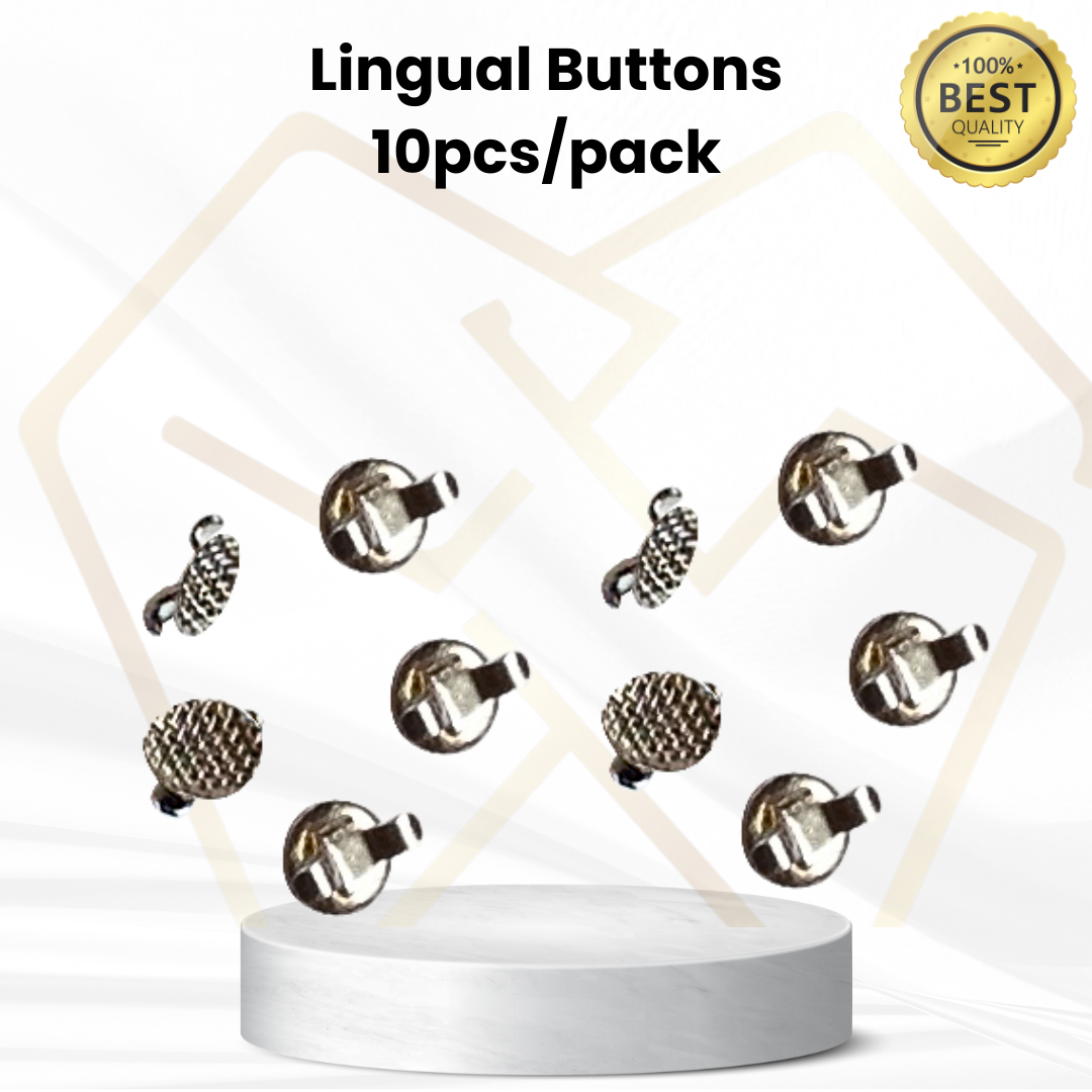 Lingual Buttons | mesh base | 10pcs/pack
