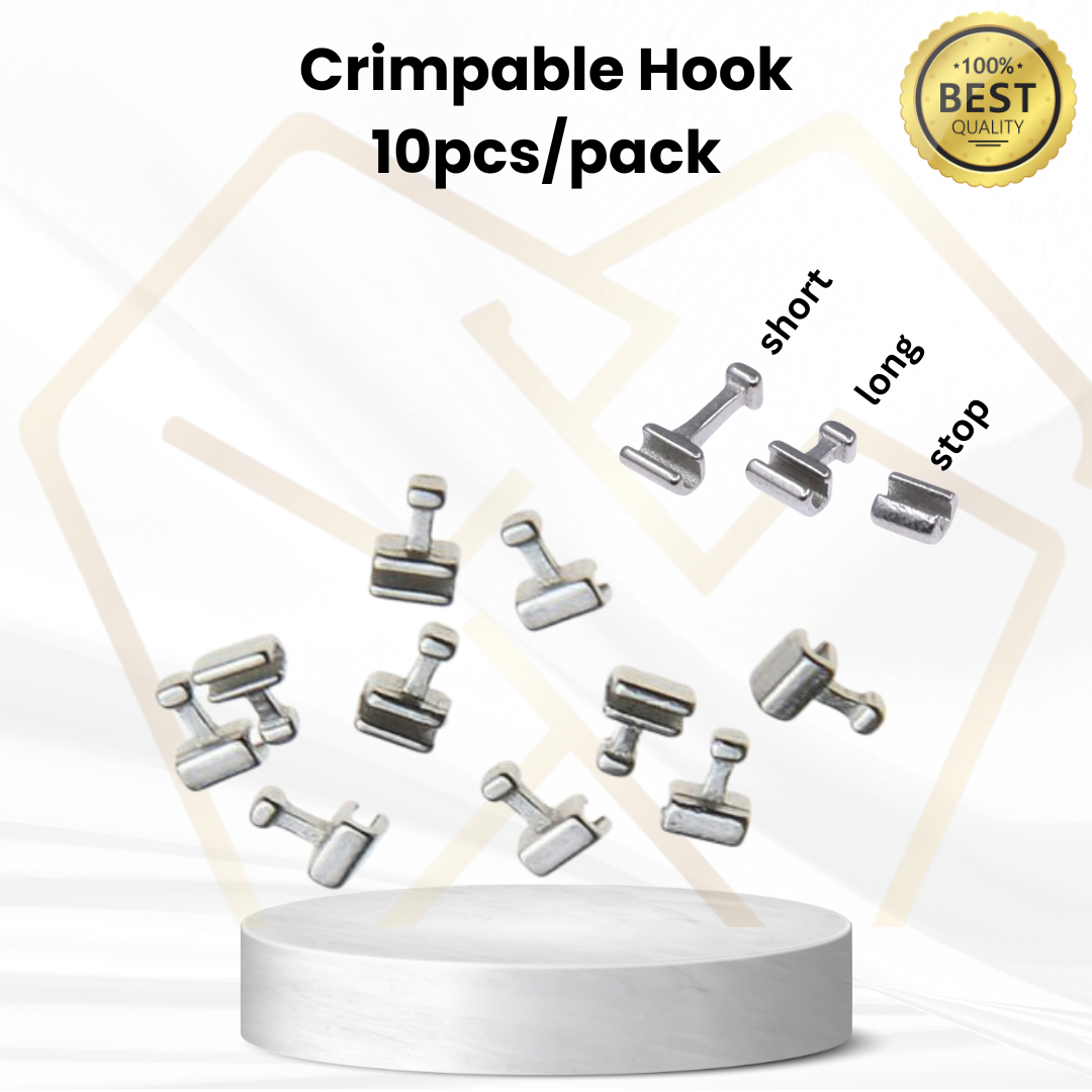 (Short) Crimpable Hook 10pcs/pack