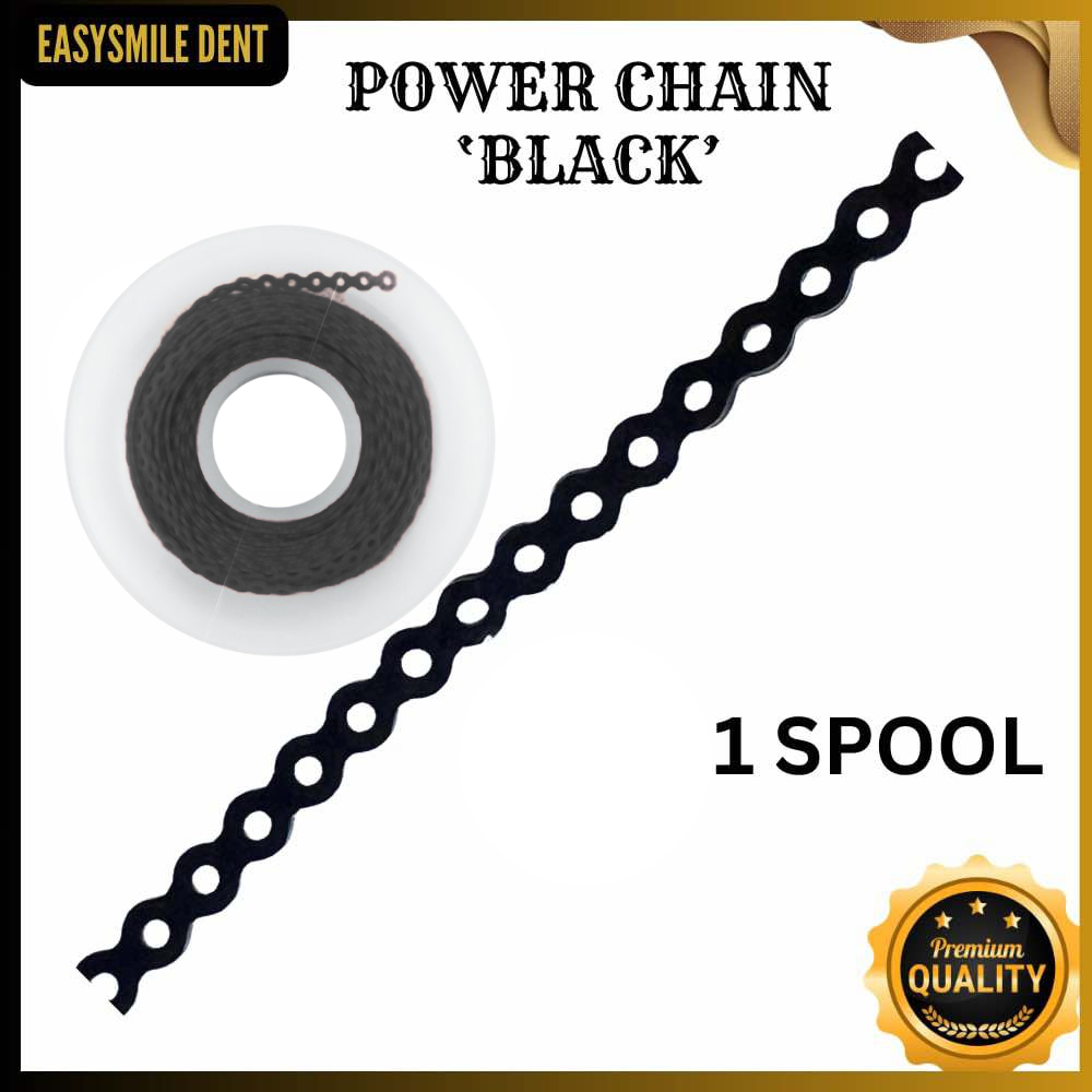 (SHORT) Black 1 spool Echain