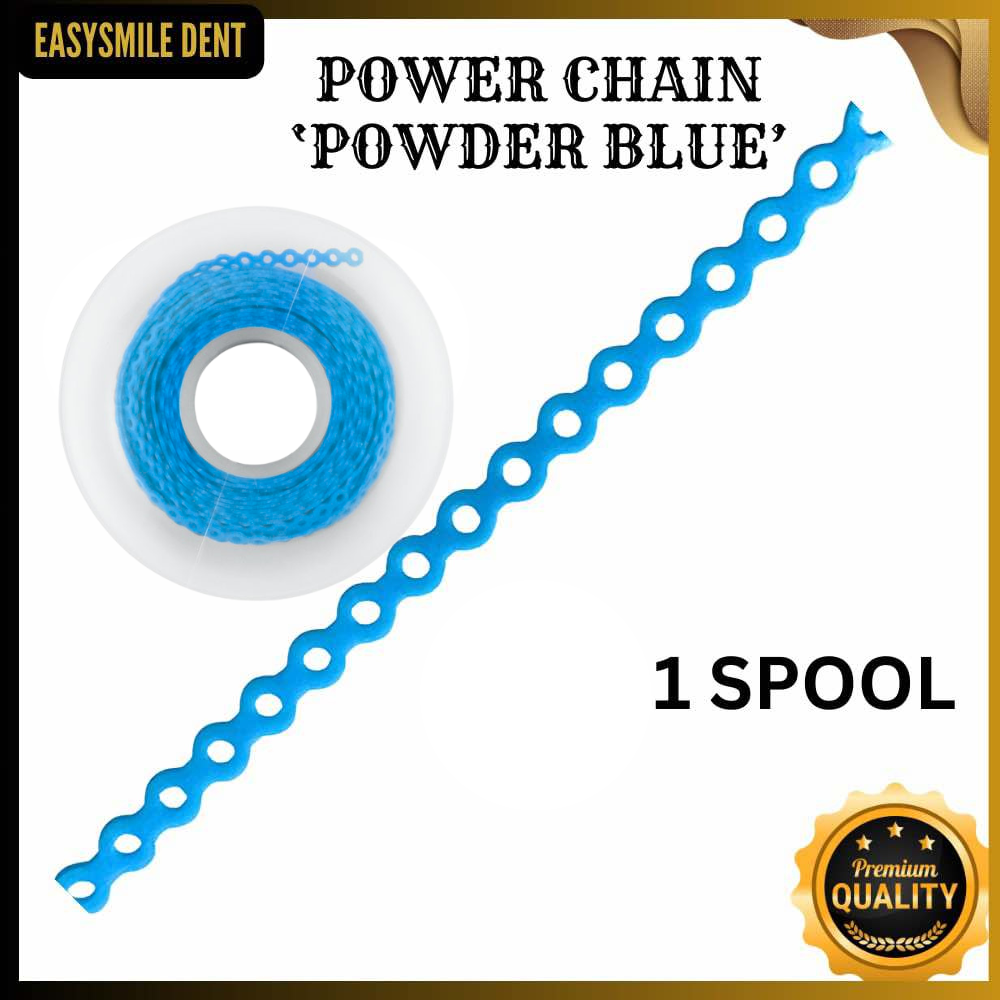 (SHORT) Powder Blue 1 spool Echain