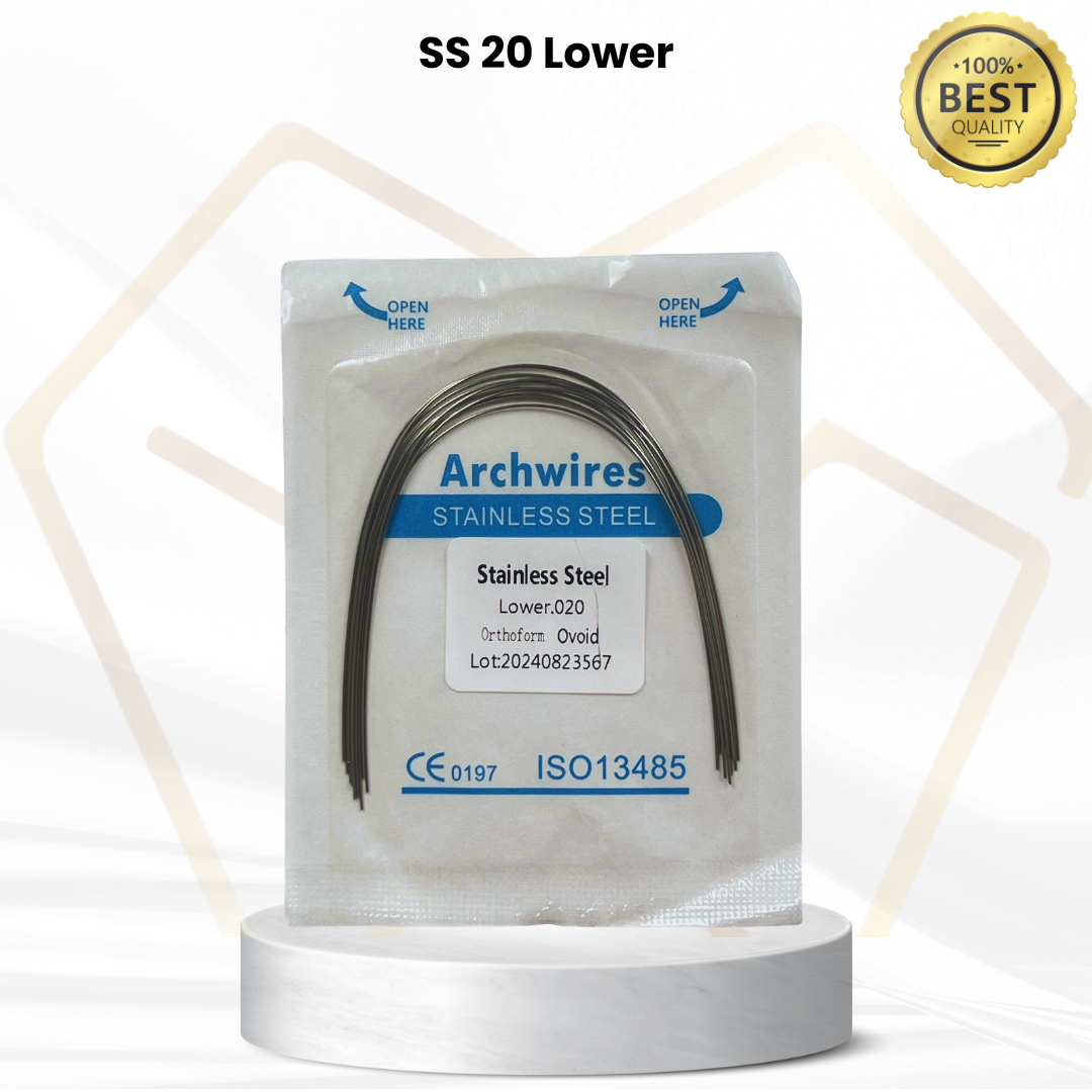 Lower (20) stainless steel round